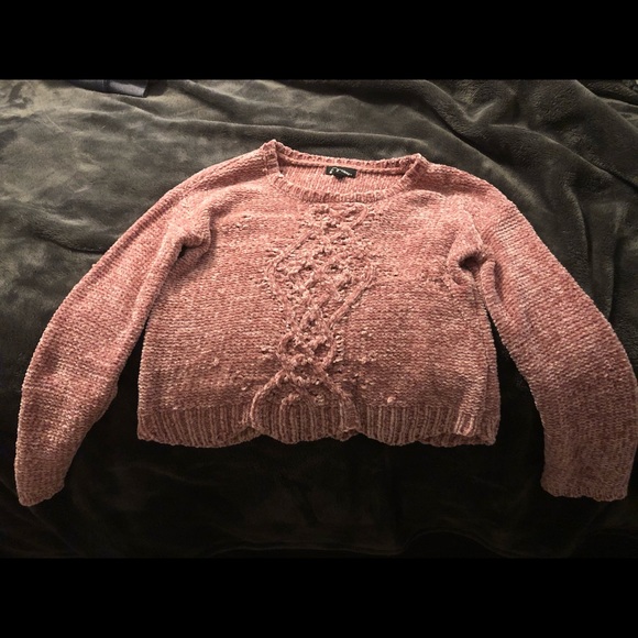 soft pink kids sweater/long sleeve (very soft) - Picture 2 of 4